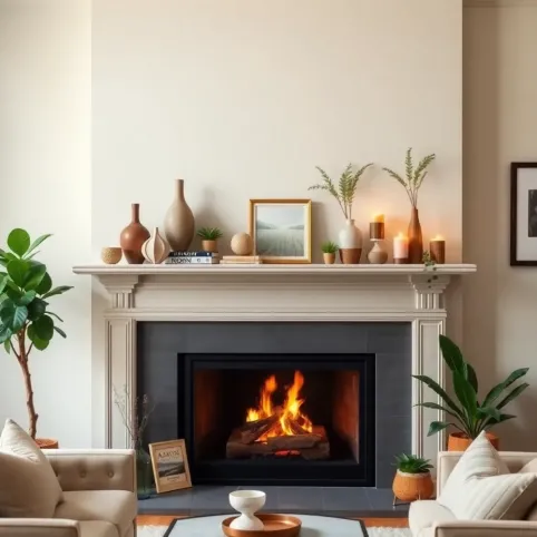 Co na kominek w salonie