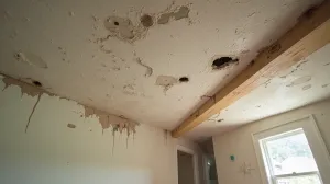 Co na nierówny sufit