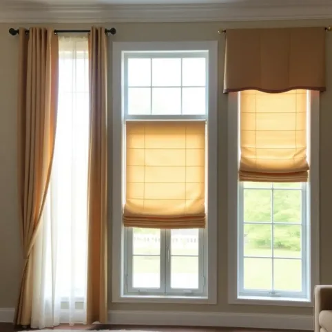 Co na okna w salonie