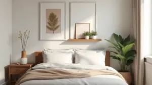 Co na ścianę nad łóżkiem w sypialni