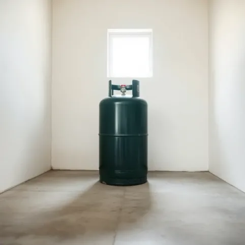 Czy butla z gazem może stać w garażu