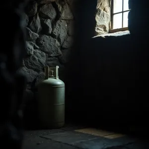 Czy butla z gazem może stać w piwnicy