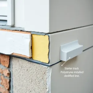 Czy dawac listwę startowa do styropianu