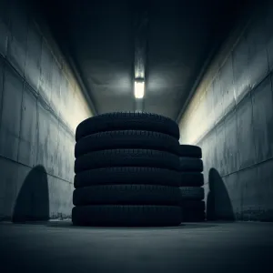 Czy można przechowywać opony w garażu podziemnym