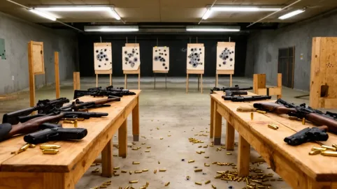 czy można strzelać na strzelnicy bez pozwolenia