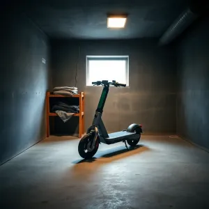 Czy można trzymać hulajnogę elektryczna w piwnicy