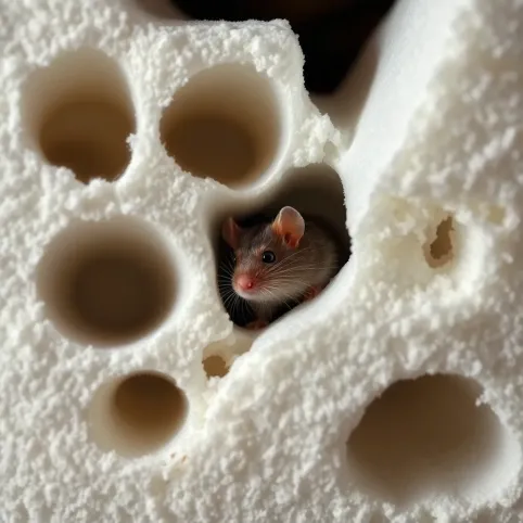 Czy myszy jedzą styropian