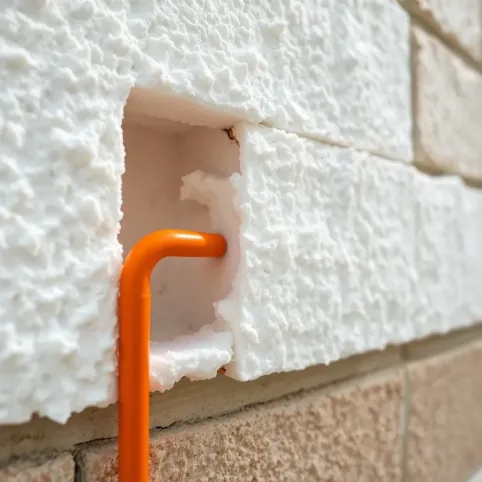 Czy przewody elektryczne mogą iść w styropianie