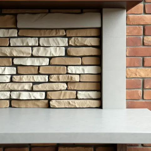 Czym obłożyć kominek w salonie