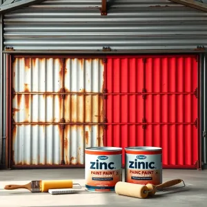 Czym pomalować garaż blaszany ocynkowany