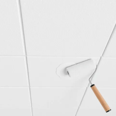 Czym pomalować styropianowe kasetony