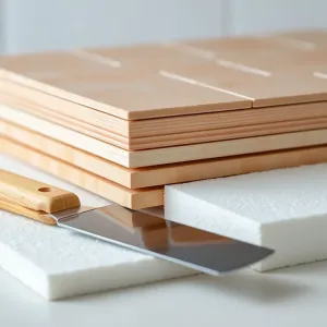 Czym przykleić płytki do styropianu