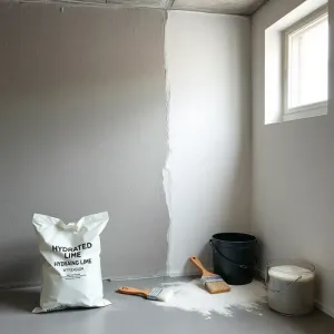 Czym wybielić ściany w piwnicy