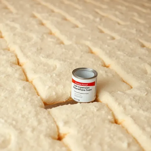 Czym wypełnić szczeliny w styropianie na podłodze