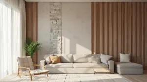 dekoracyjne wykończenie ścian wewnętrznych