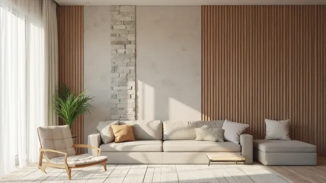 dekoracyjne wykończenie ścian wewnętrznych