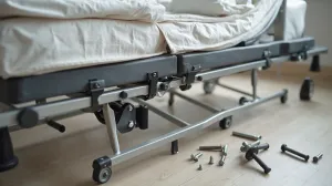 demontaż łóżka rehabilitacyjnego