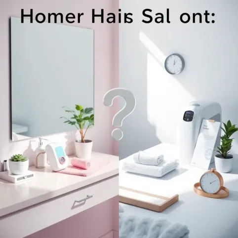 Depilacja laserowa w domu czy w salonie