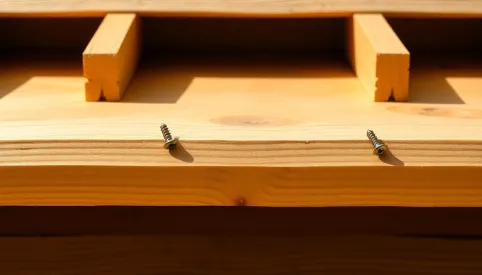 Deskowanie dachu gwoździe czy wkręty