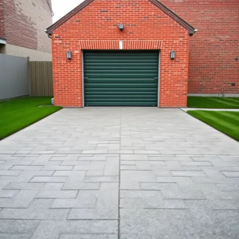 Do kogo należy teren przed garażem