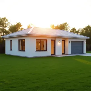 Dom parterowy z garażem 100m2