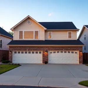 Dom piętrowy z garażem dwustanowiskowym