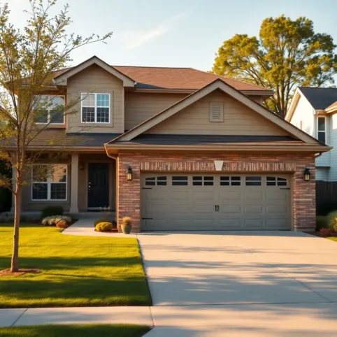 dom z garażem 2stanowiskowym