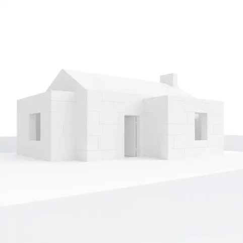 Dom z klocków styropianowych cena