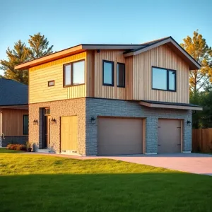 Dom z osobnym garażem