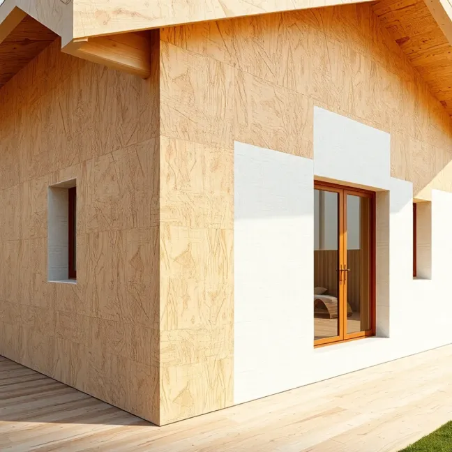 Dom z płyty OSB i styropianu