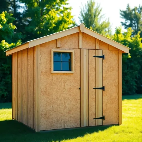 Domek ogrodowy z płyty OSB