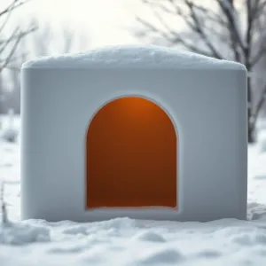 Domek styropianowy dla kota duży