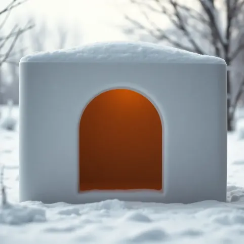 Domek styropianowy dla kota duży