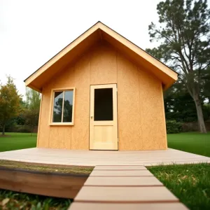 Domek z płyty OSB projekt