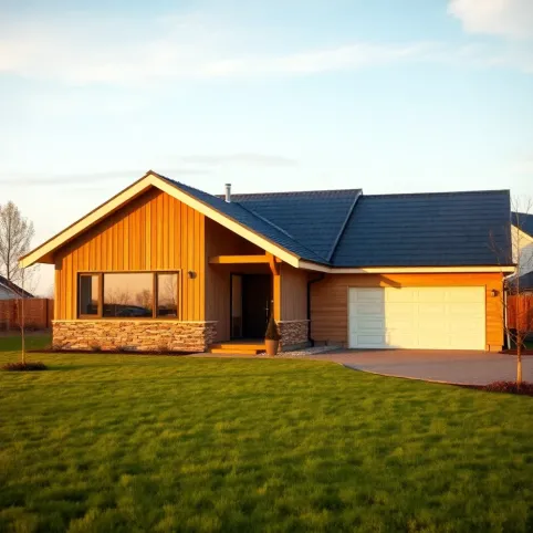 Domy parterowe z garażem do 80 m