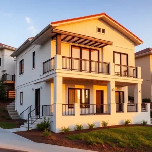 Domy piętrowe z piwnicą