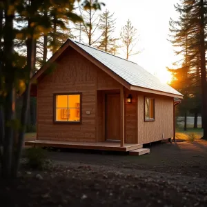 Domy z płyty OSB całoroczne