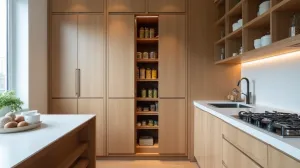 Drzwi do spiżarni ukryte