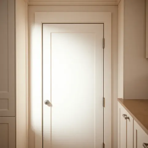 Drzwi do spiżarni w zabudowie