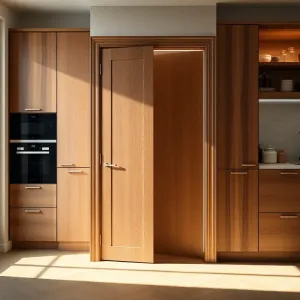 Drzwi do spiżarni z płyty meblowej