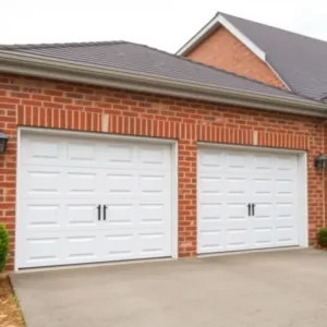 Drzwi garażowe dwuskrzydłowe cena