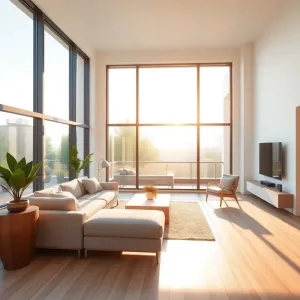 Duże okno w salonie cena