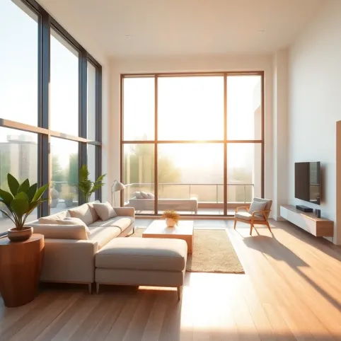 Duże okno w salonie cena