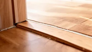 Dylatacja paneli w drzwiach