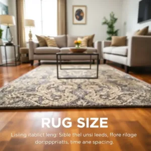 Dywan do salonu jak dobrać rozmiar