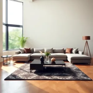 Eleganckie nowoczesne meble do salonu