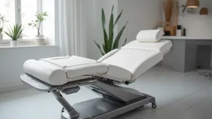 elektryczne łóżko kosmetyczne