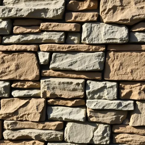 Elewacja z kamienia na styropianie