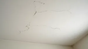 Farba strukturalna na nierówny sufit