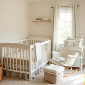 Funkcjonalny pokój dla niemowlaka